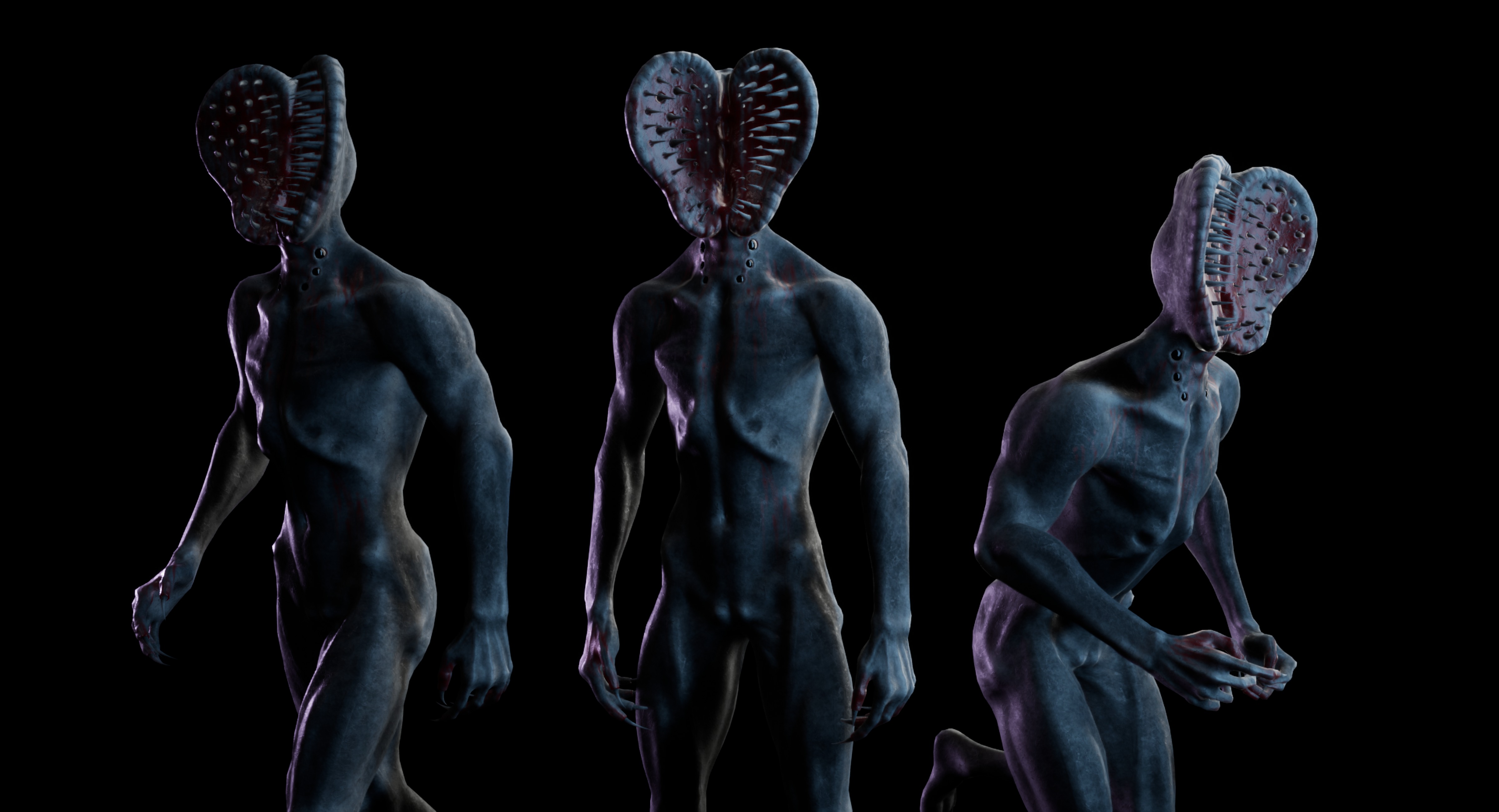 Leatch Game Ready Low-poly 3D model_6