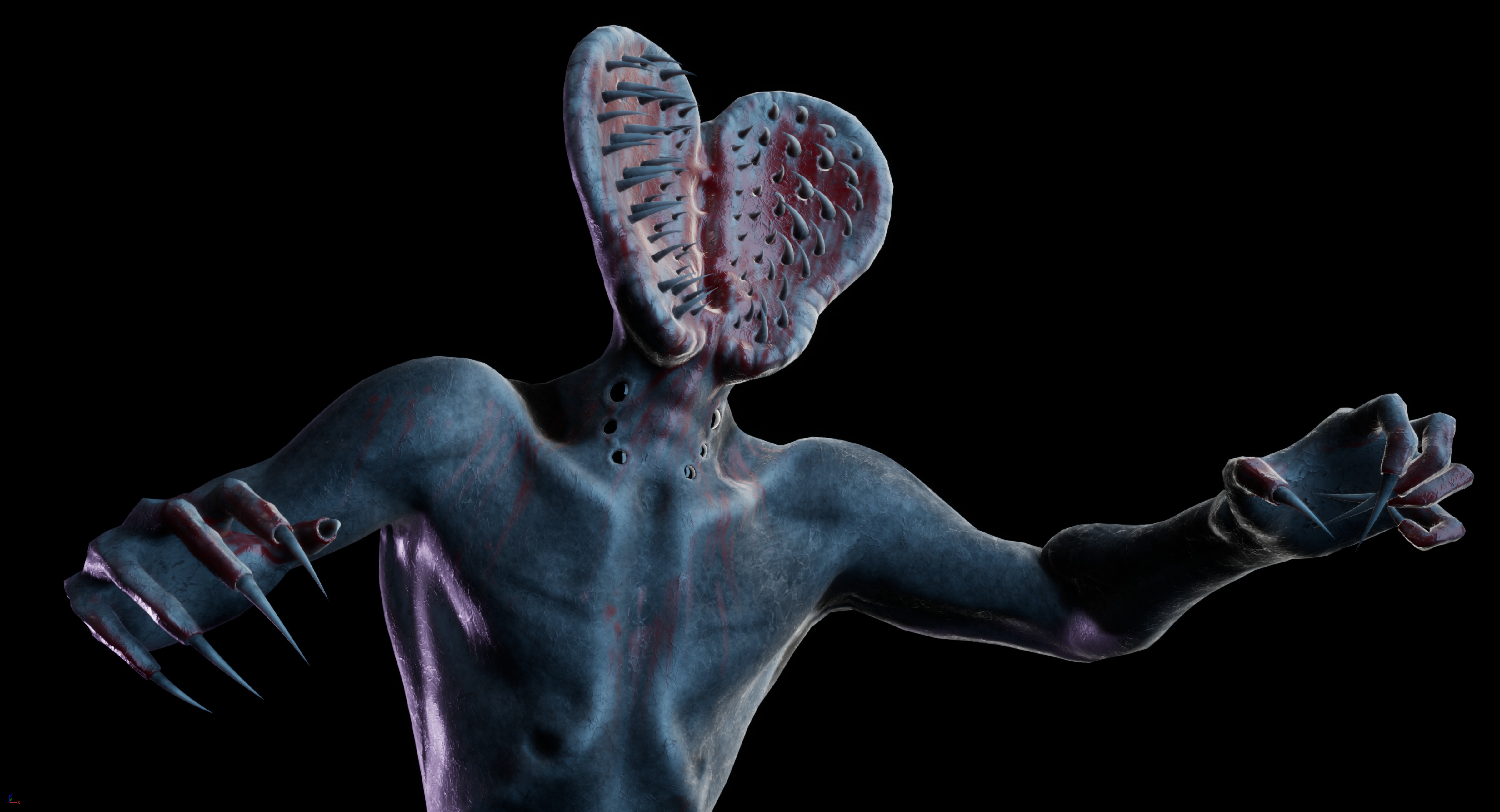 Leatch Game Ready Low-poly 3D model_3