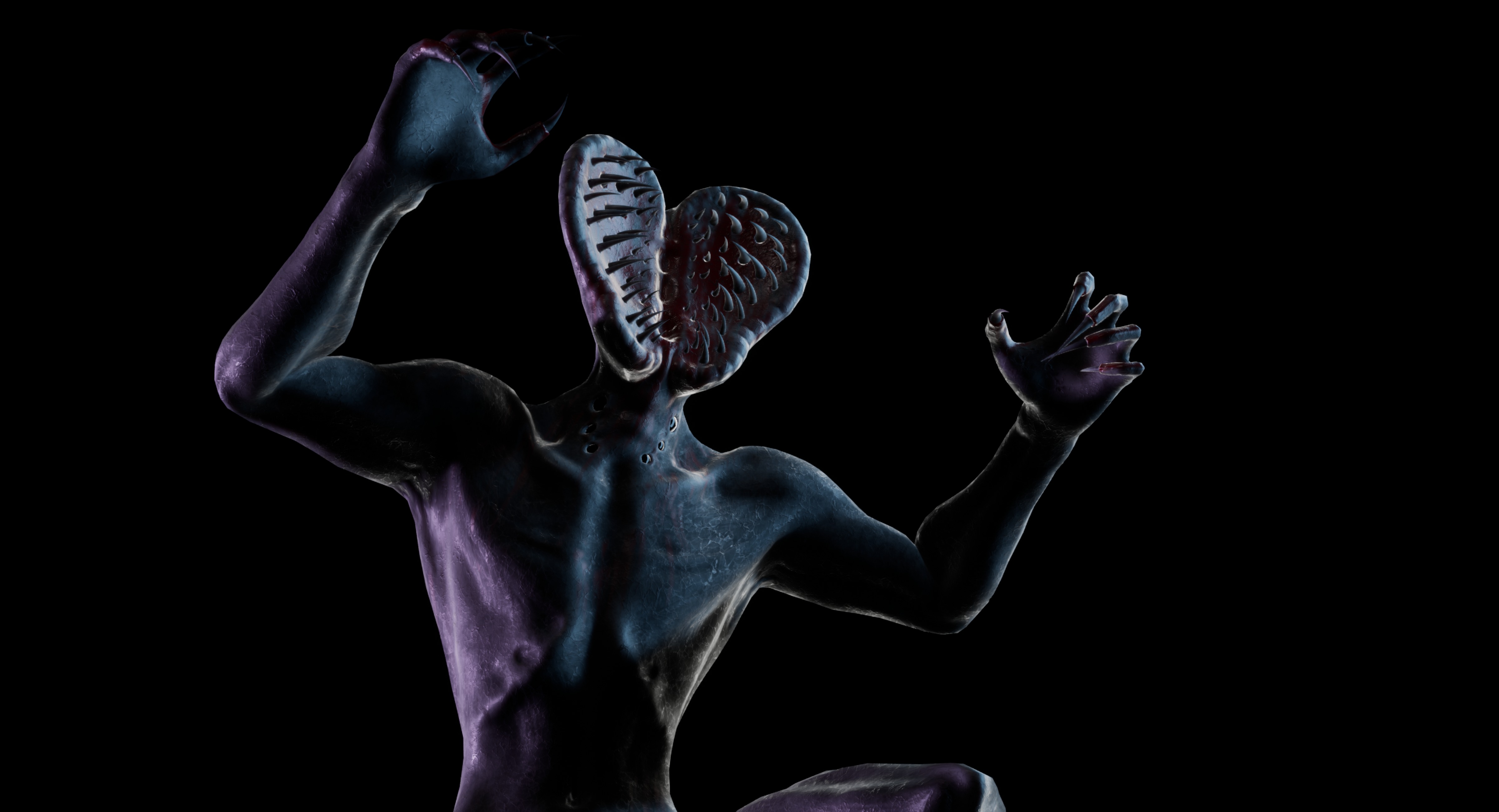 Leatch Game Ready Low-poly 3D model_8