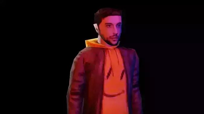 PSX PS1 Male Character 1 updated