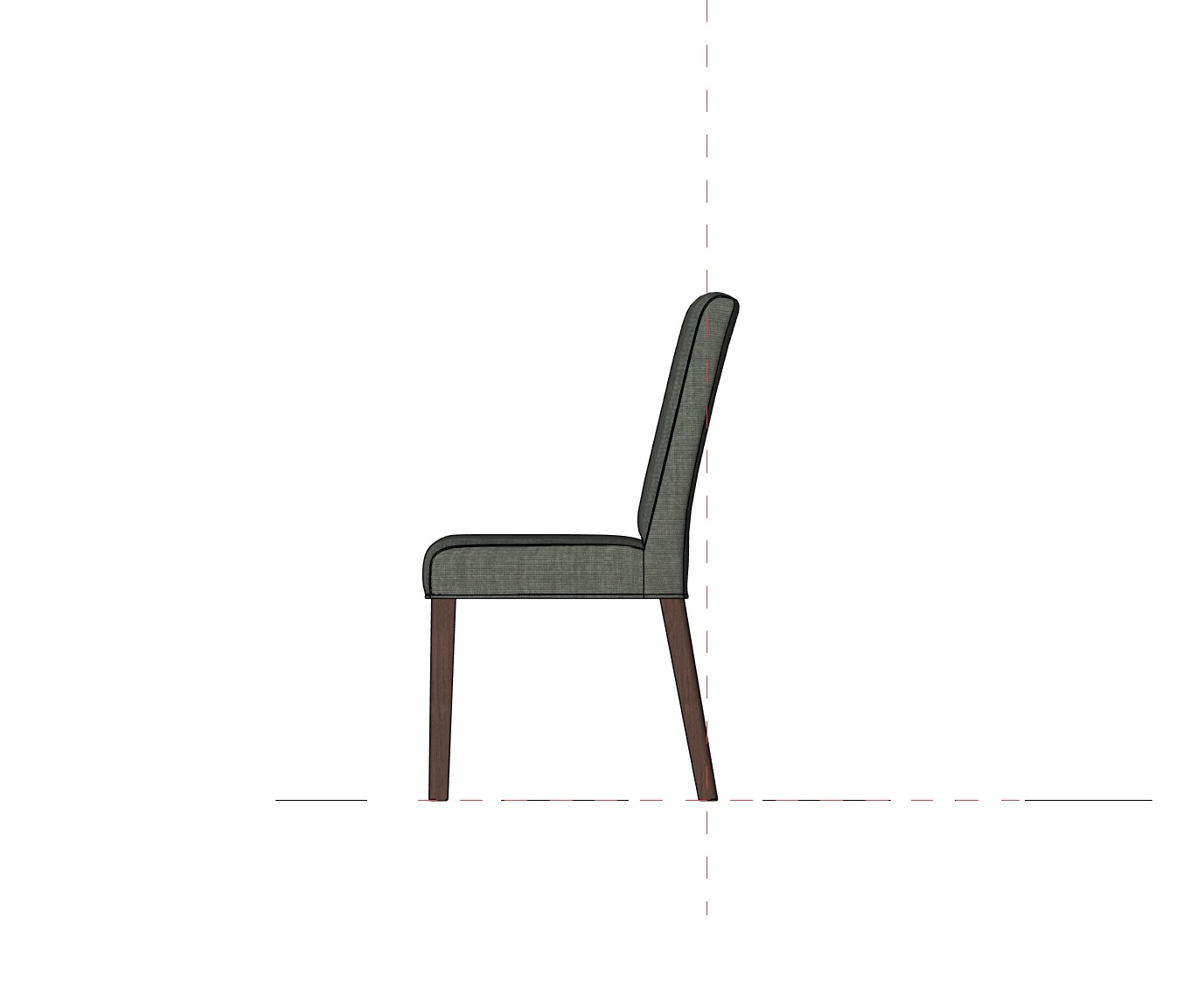 Chair 01 - Family for Revit 3D model_15