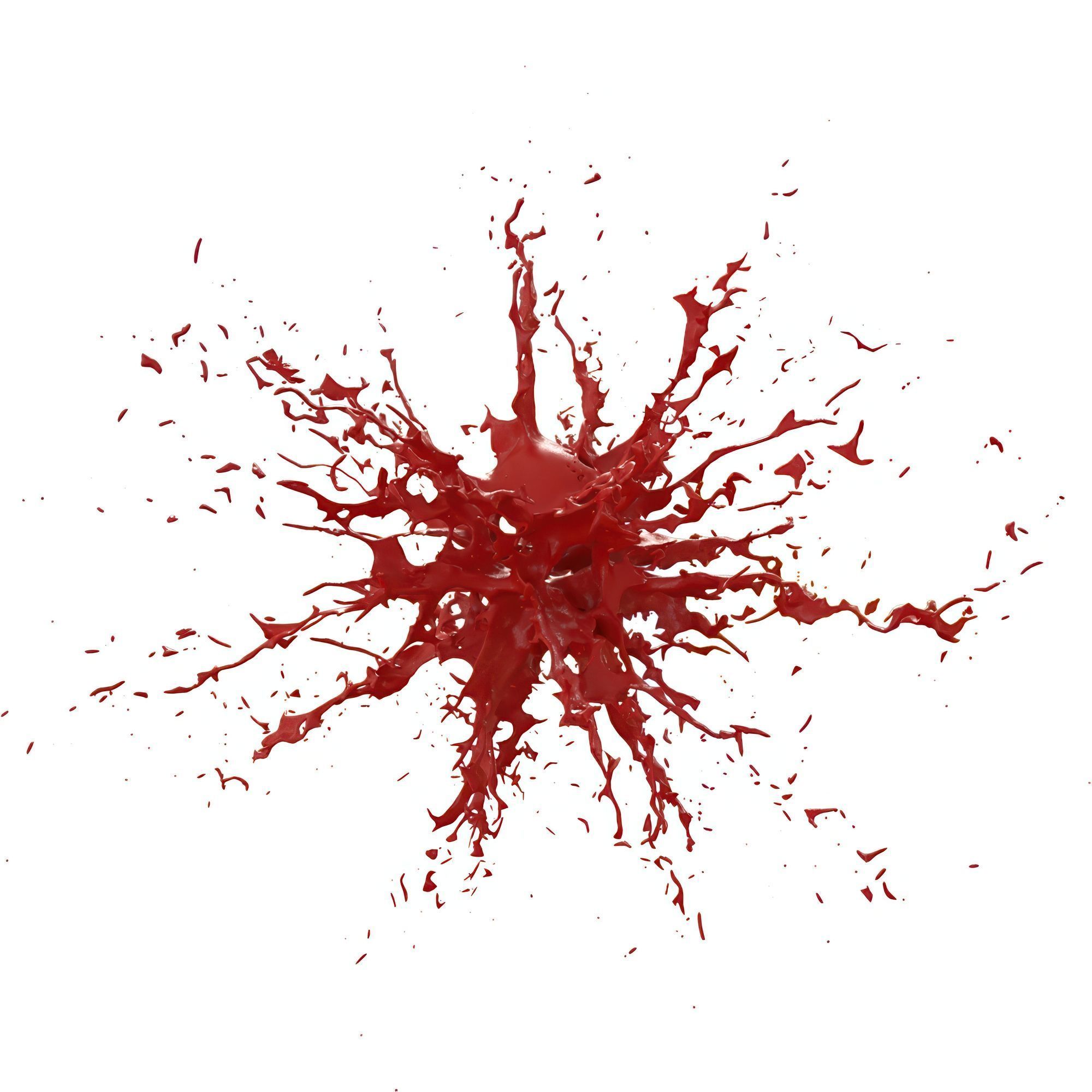6 Blood Splash 3D model_1