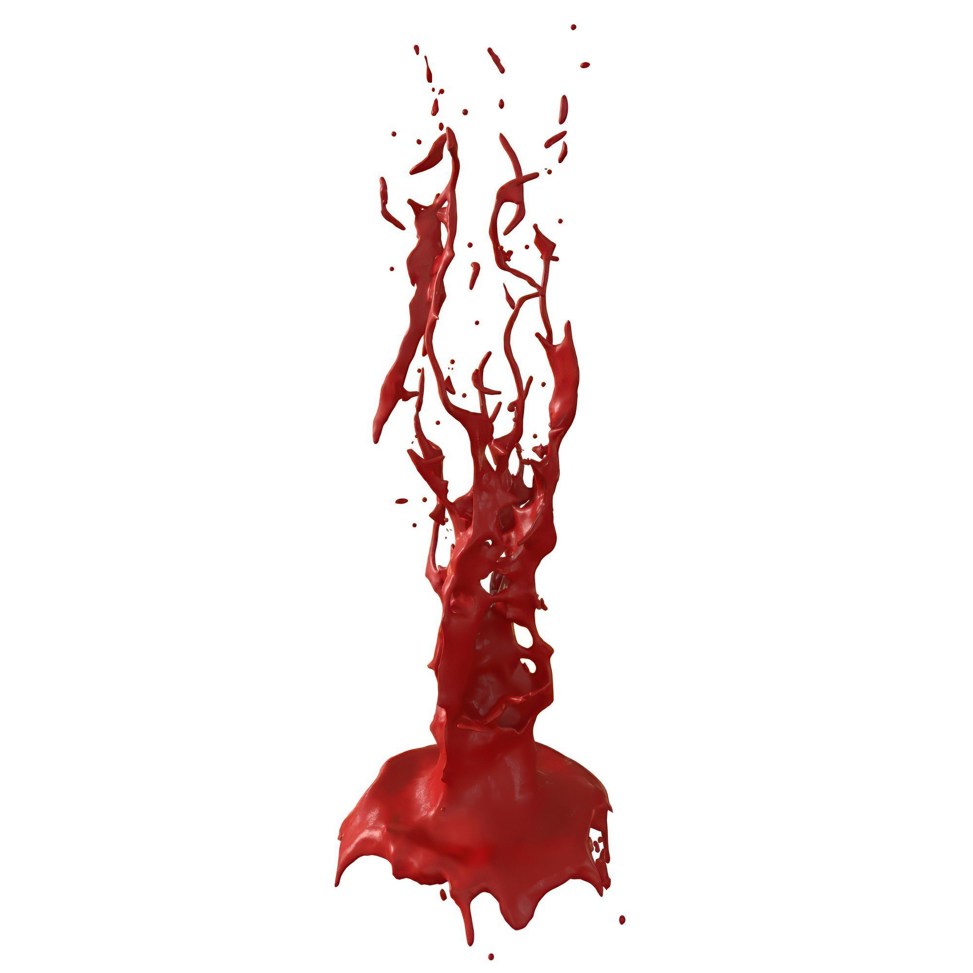 6 Blood Splash 3D model_6