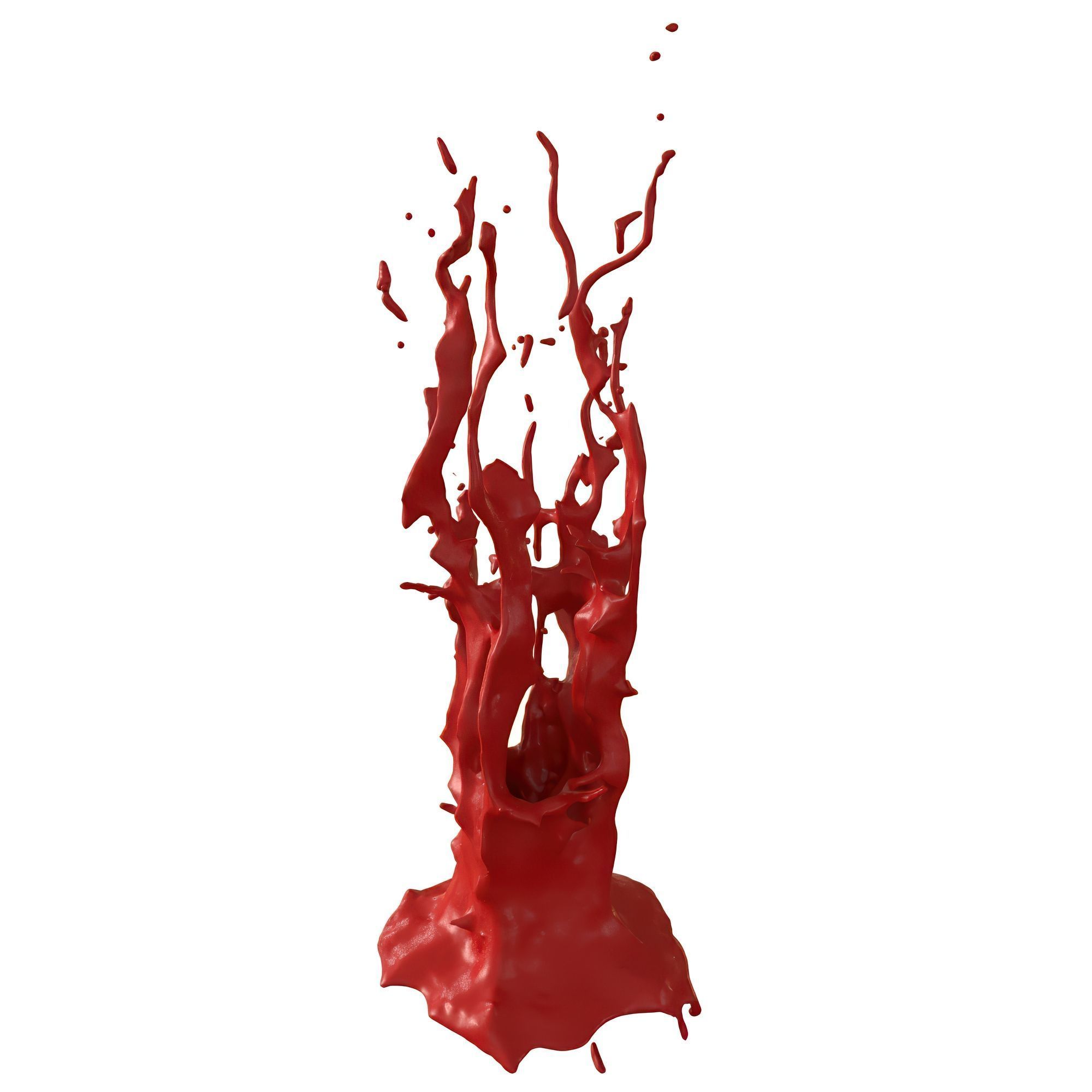 6 Blood Splash 3D model_5