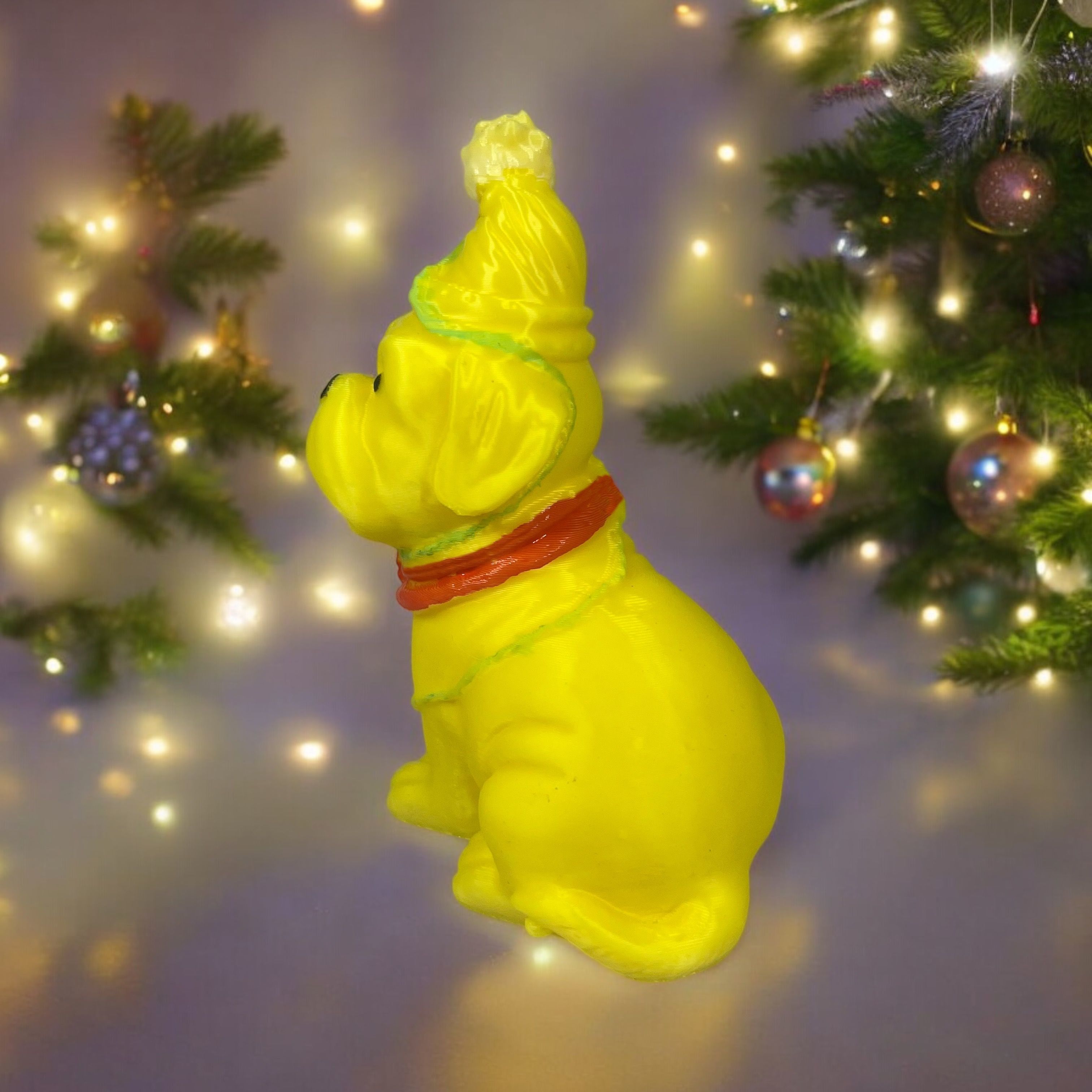Carlin Christmas Dog 3D print model_2