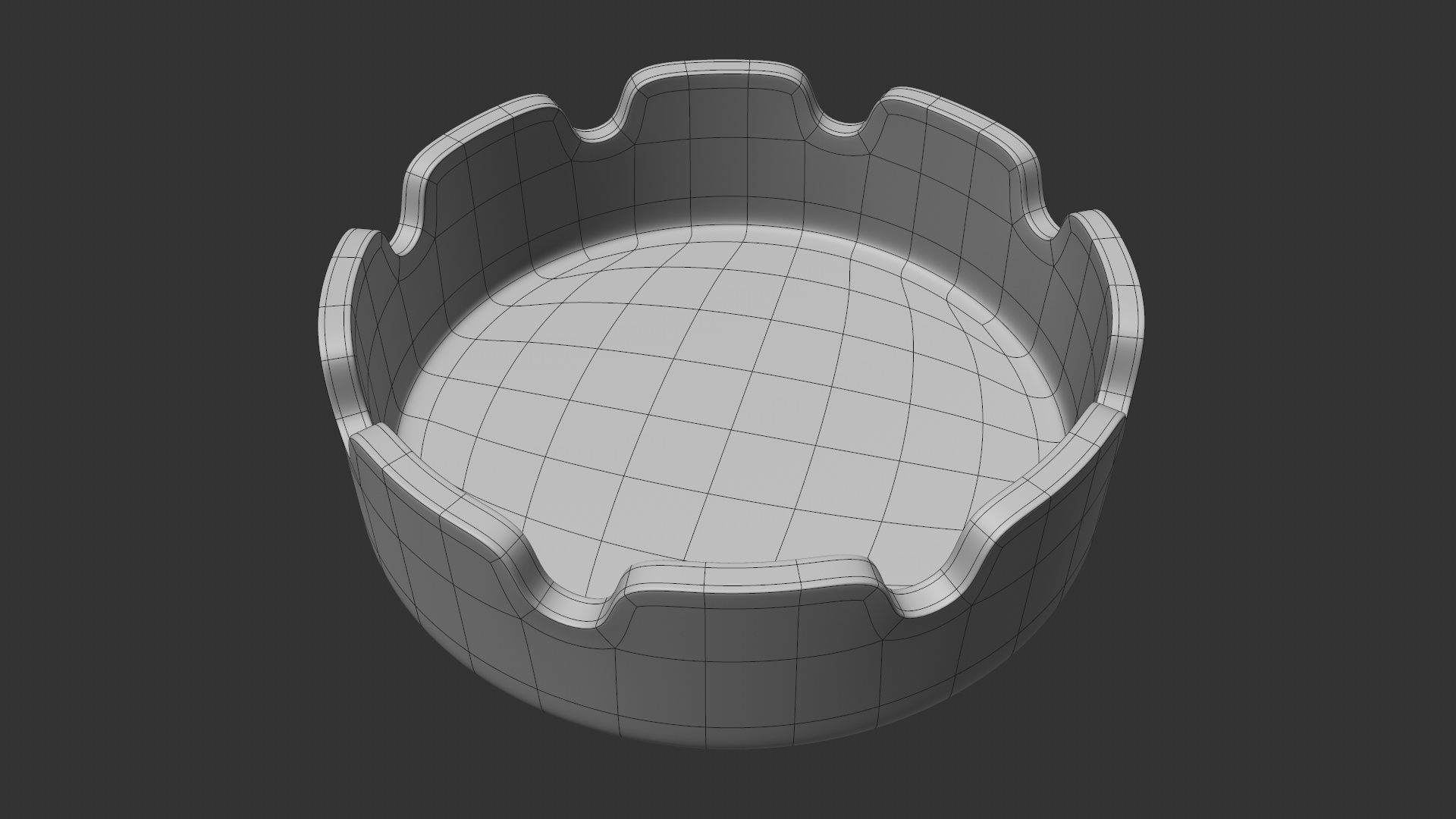 Italian-American Fine Dining Vintage Interior Restaurant Set 3D model_41