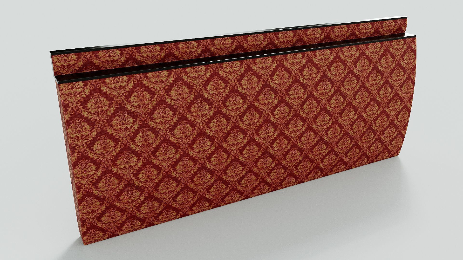 Italian-American Fine Dining Vintage Interior Restaurant Set 3D model_34