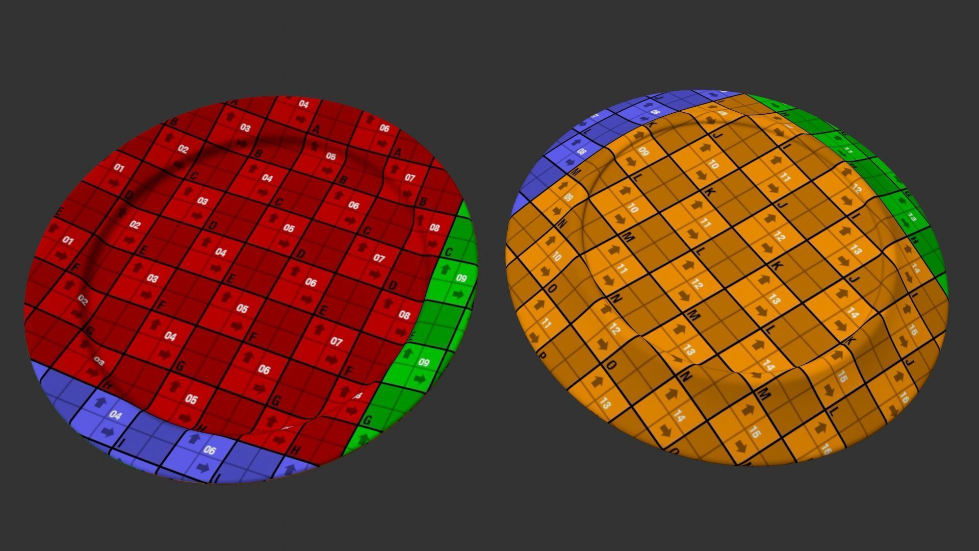 Italian-American Fine Dining Vintage Interior Restaurant Set 3D model_30