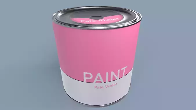 Paint Can Pink