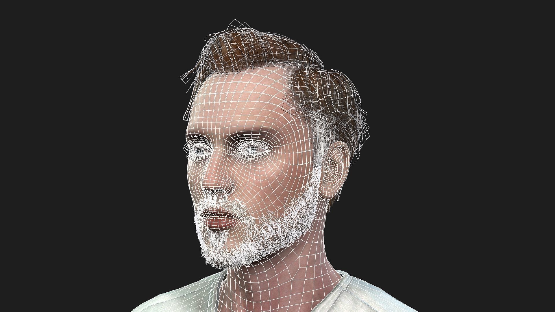 Fully Rigged Male Character  Ready for games and animations 3D model_20