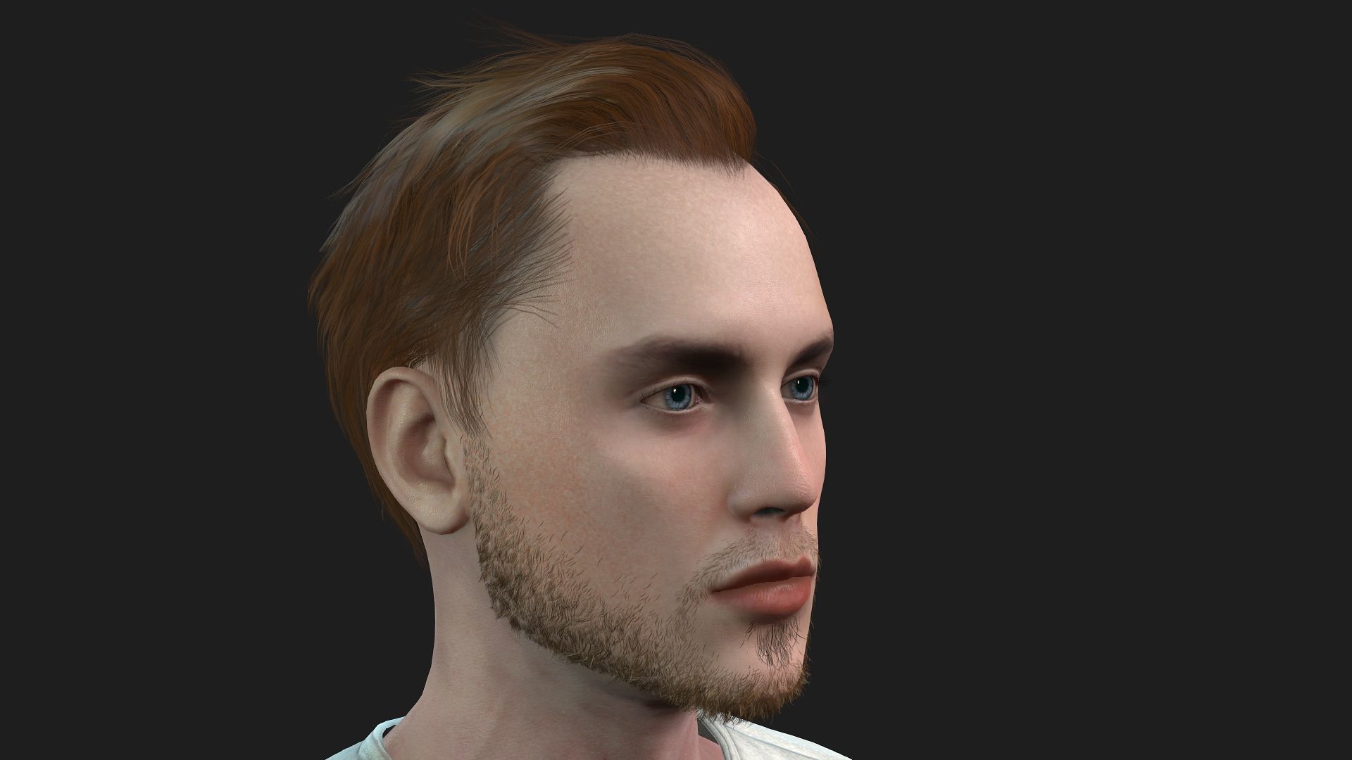 Fully Rigged Male Character  Ready for games and animations 3D model_9