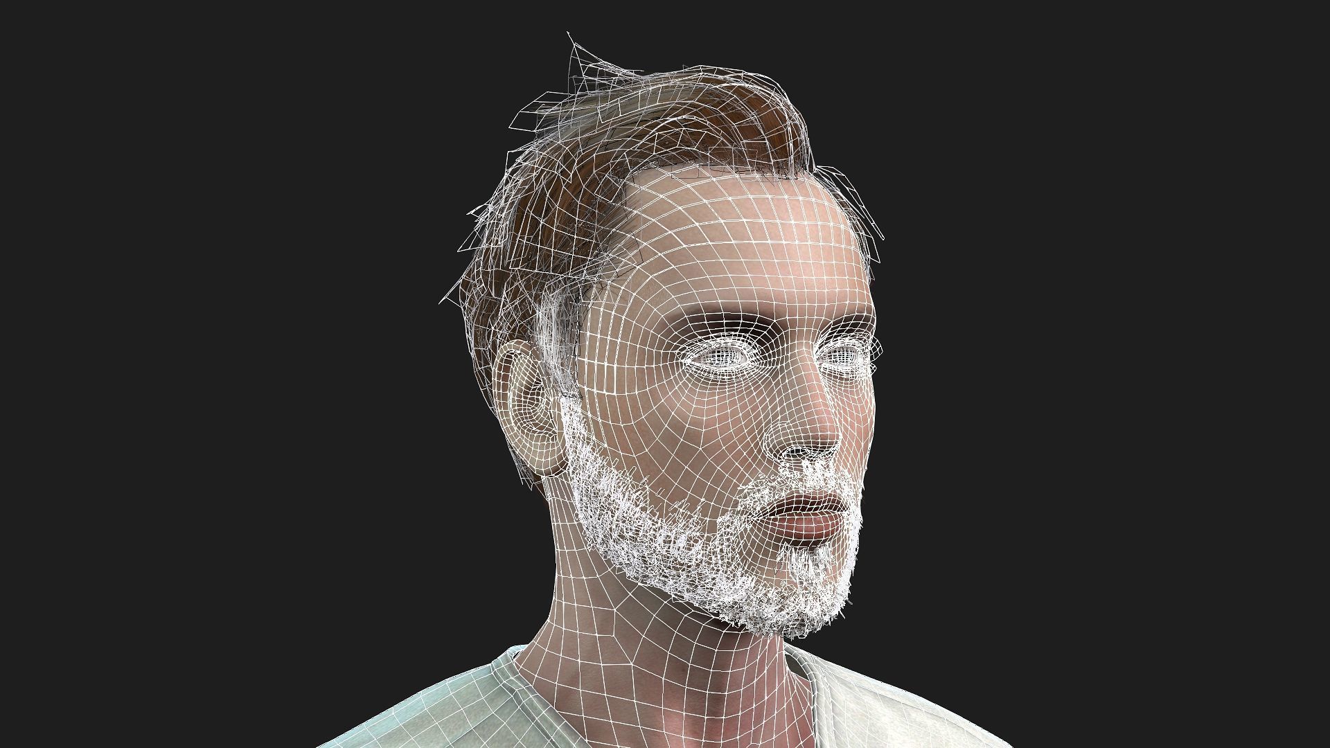 Fully Rigged Male Character  Ready for games and animations 3D model_21