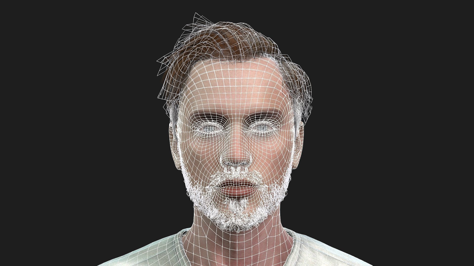 Fully Rigged Male Character  Ready for games and animations 3D model_16