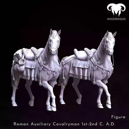 Horse - Roman Aux Cavalryman 1st-2nd CAD Hooves of Honor