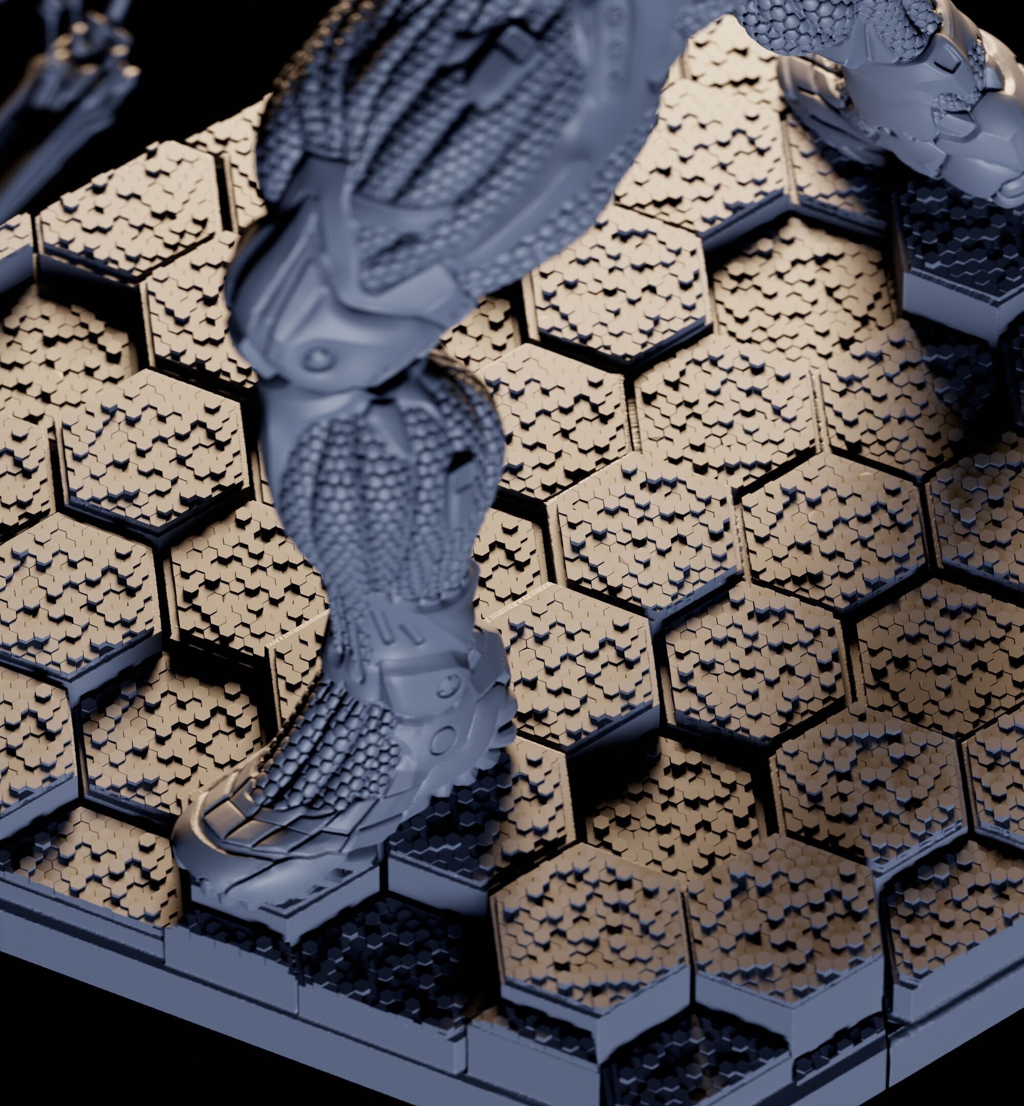 Crysis 3 Nanosuit V2   3D Printable for FDM and  Resin Printers 3D print model_31