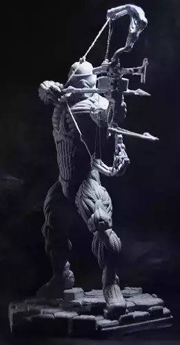 Crysis 3 Nanosuit V2   3D Printable for FDM and  Resin Printers