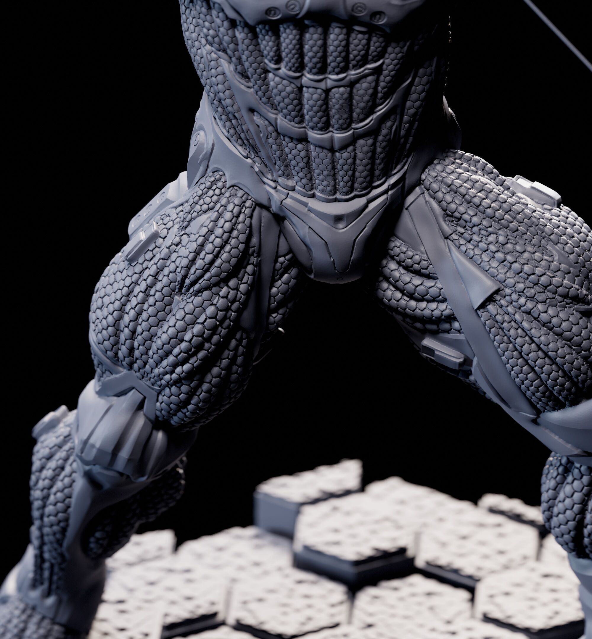 Crysis 3 Nanosuit V2   3D Printable for FDM and  Resin Printers 3D print model_29
