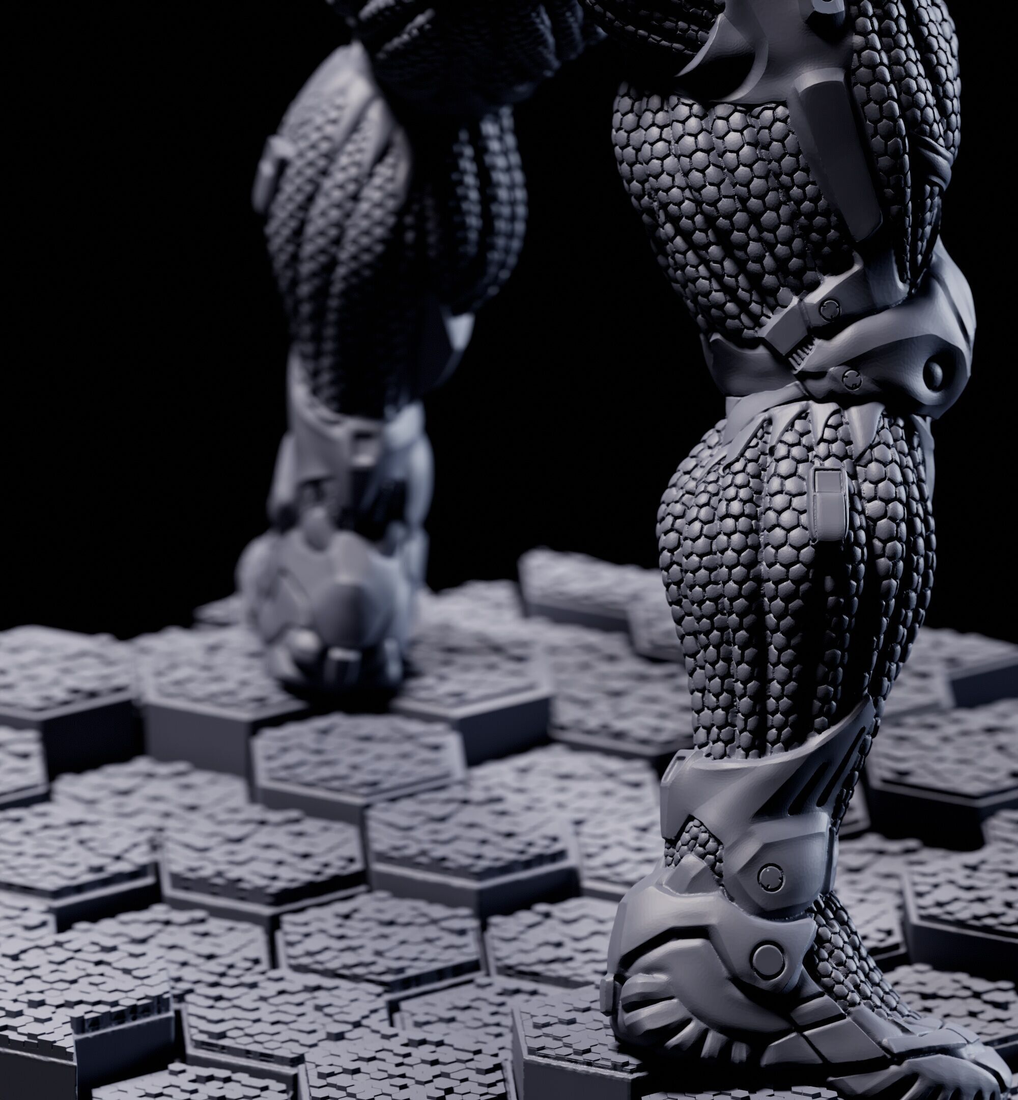 Crysis 3 Nanosuit V2   3D Printable for FDM and  Resin Printers 3D print model_30