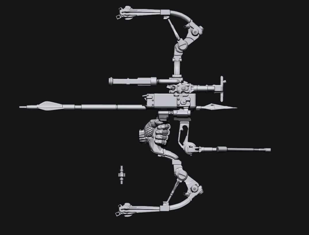 Crysis 3 Nanosuit V2   3D Printable for FDM and  Resin Printers 3D print model_38