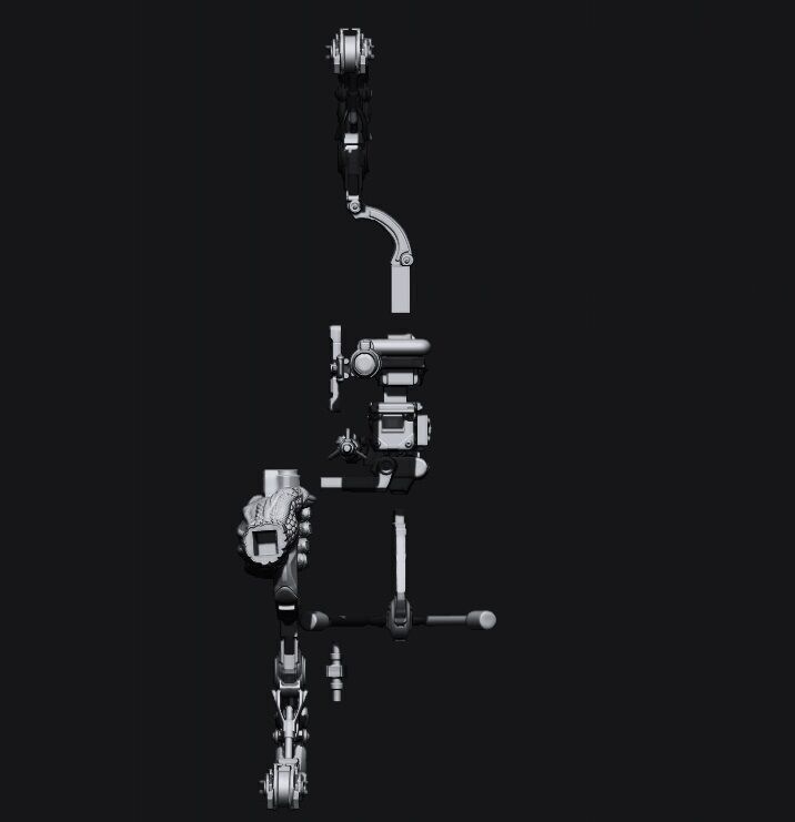 Crysis 3 Nanosuit V2   3D Printable for FDM and  Resin Printers 3D print model_43