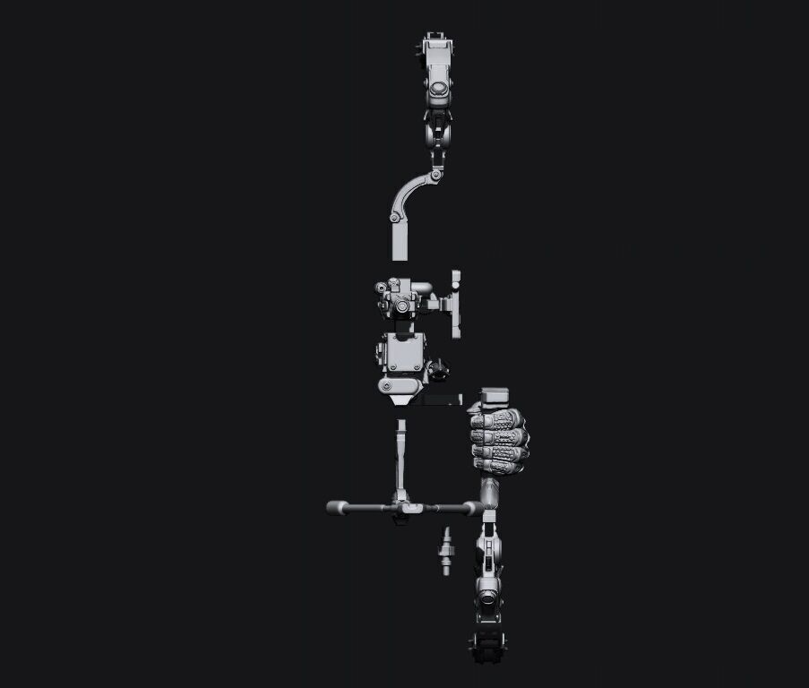 Crysis 3 Nanosuit V2   3D Printable for FDM and  Resin Printers 3D print model_42