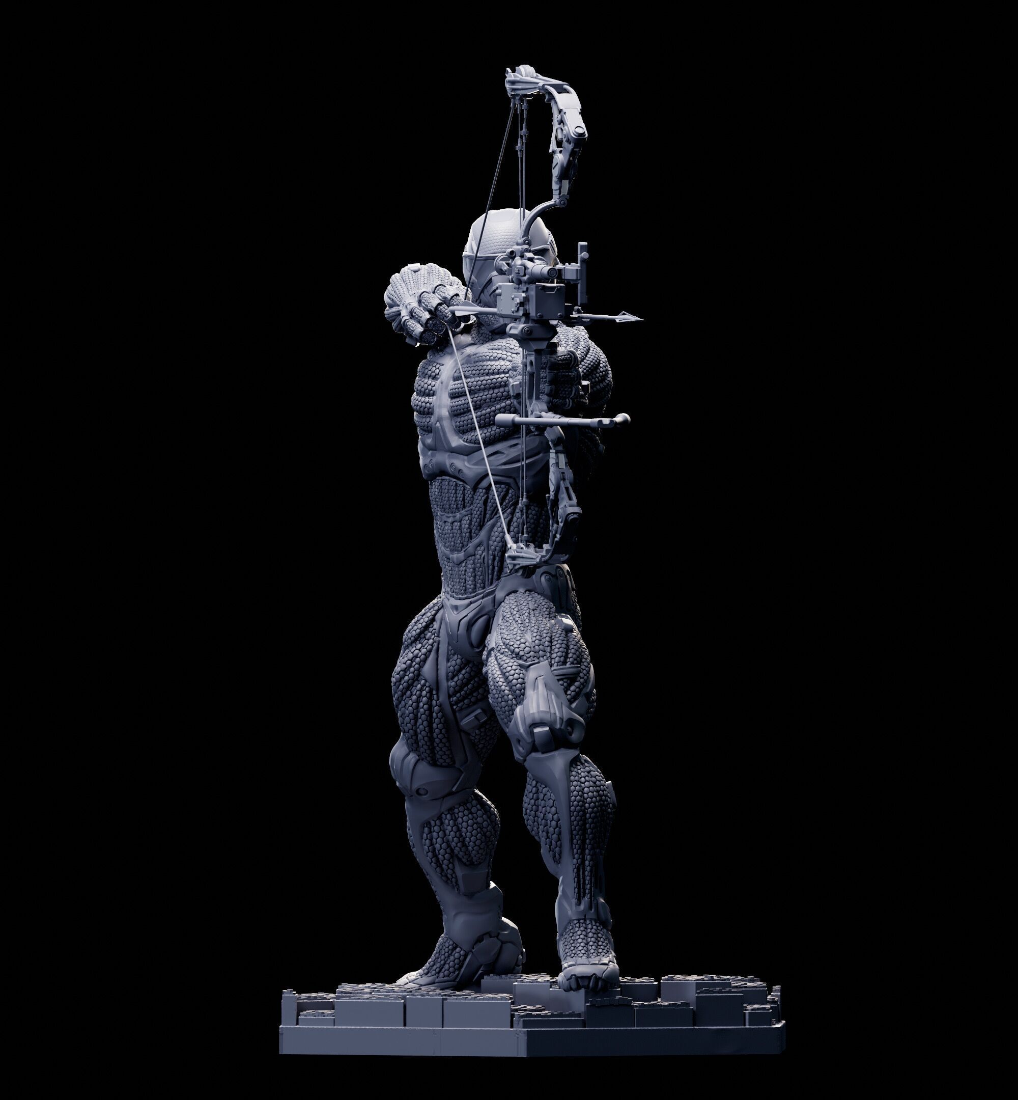 Crysis 3 Nanosuit V2   3D Printable for FDM and  Resin Printers 3D print model_16