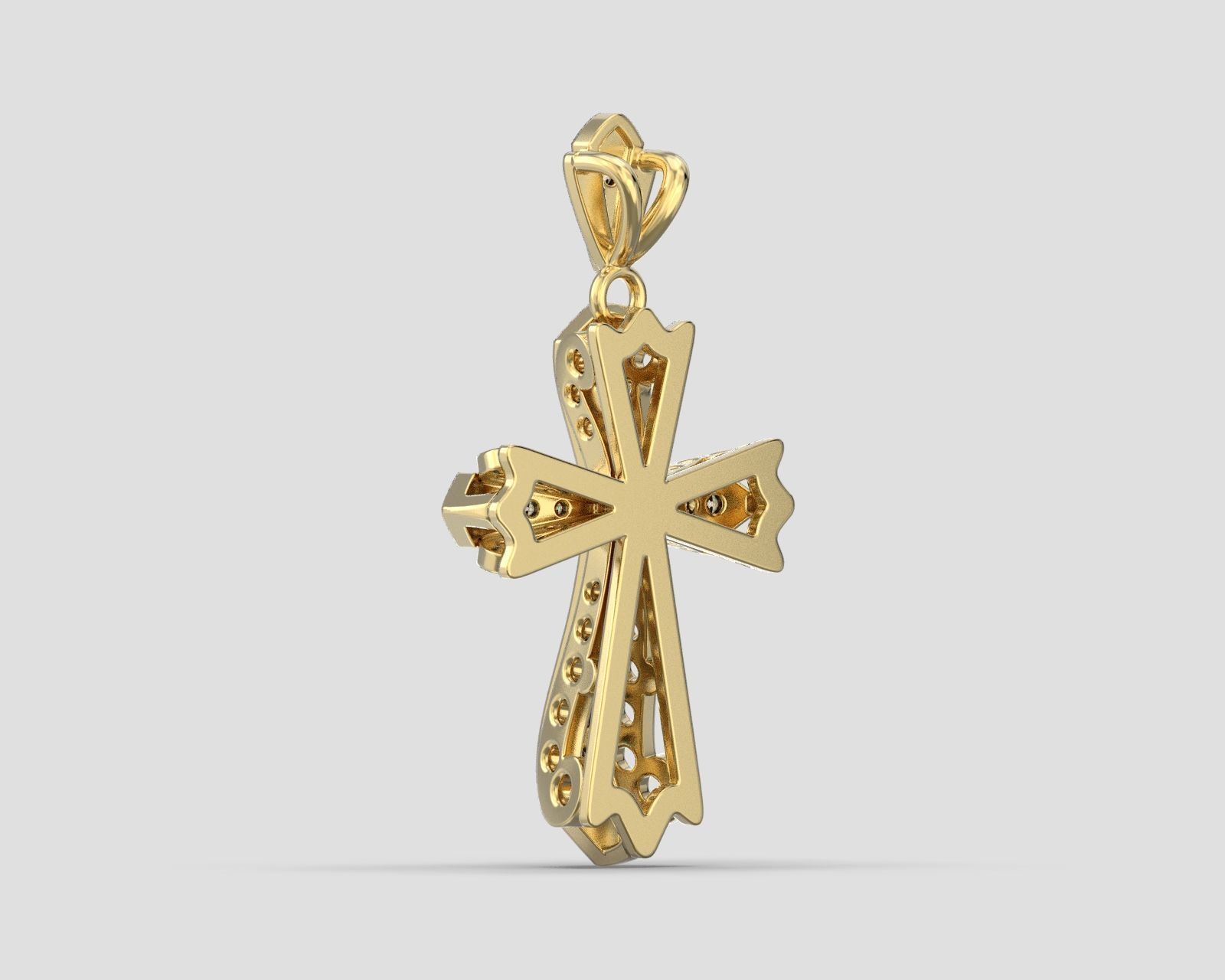 Cr 007 Cross 3D print model_3