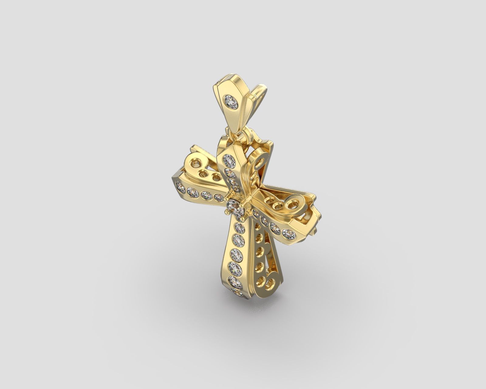 Cr 007 Cross 3D print model_4