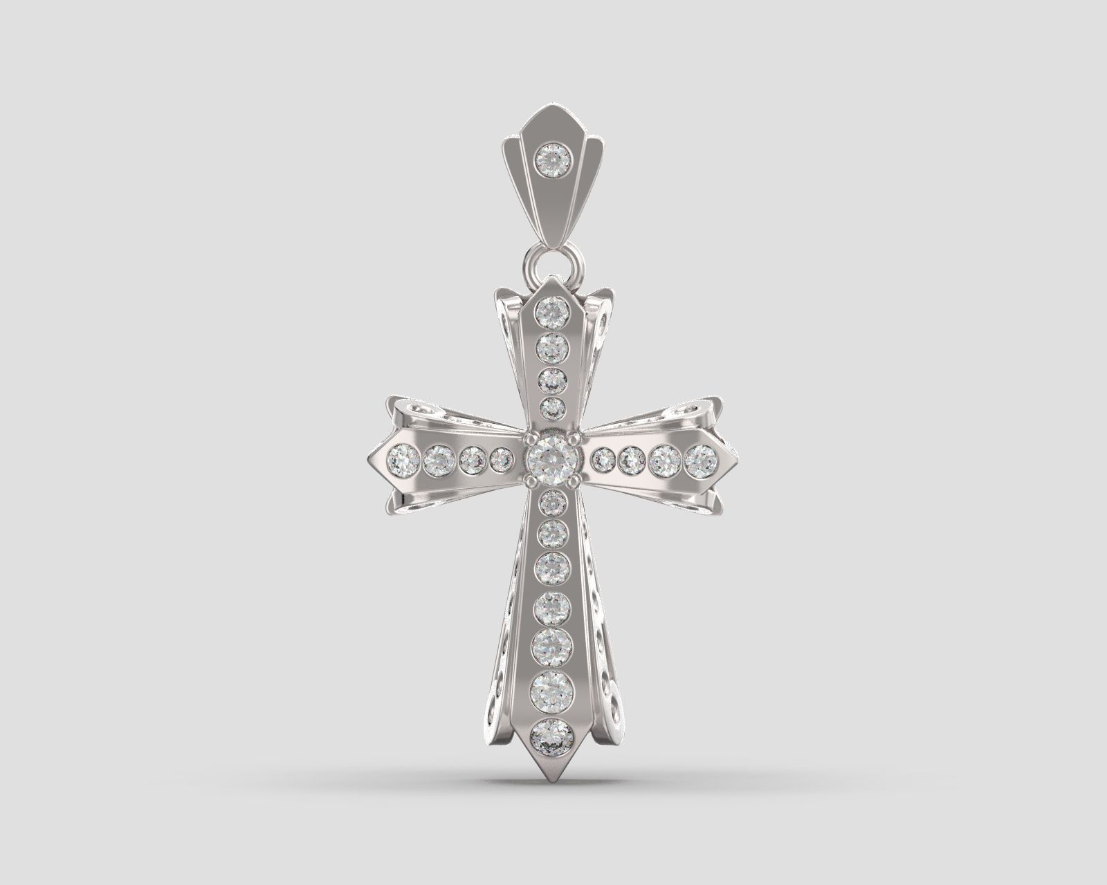 Cr 007 Cross 3D print model_8