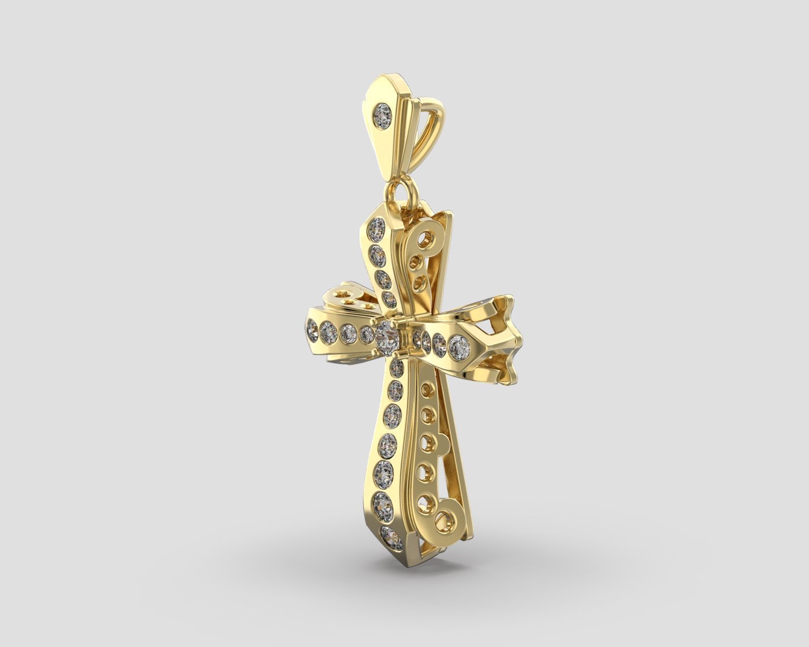 Cr 007 Cross 3D print model_1