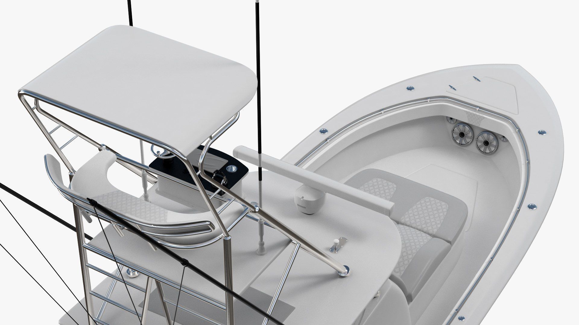 Sport Fishing Boat 3D model_12