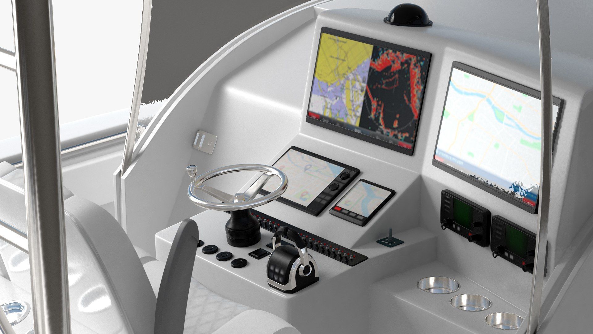 Sport Fishing Boat 3D model_9