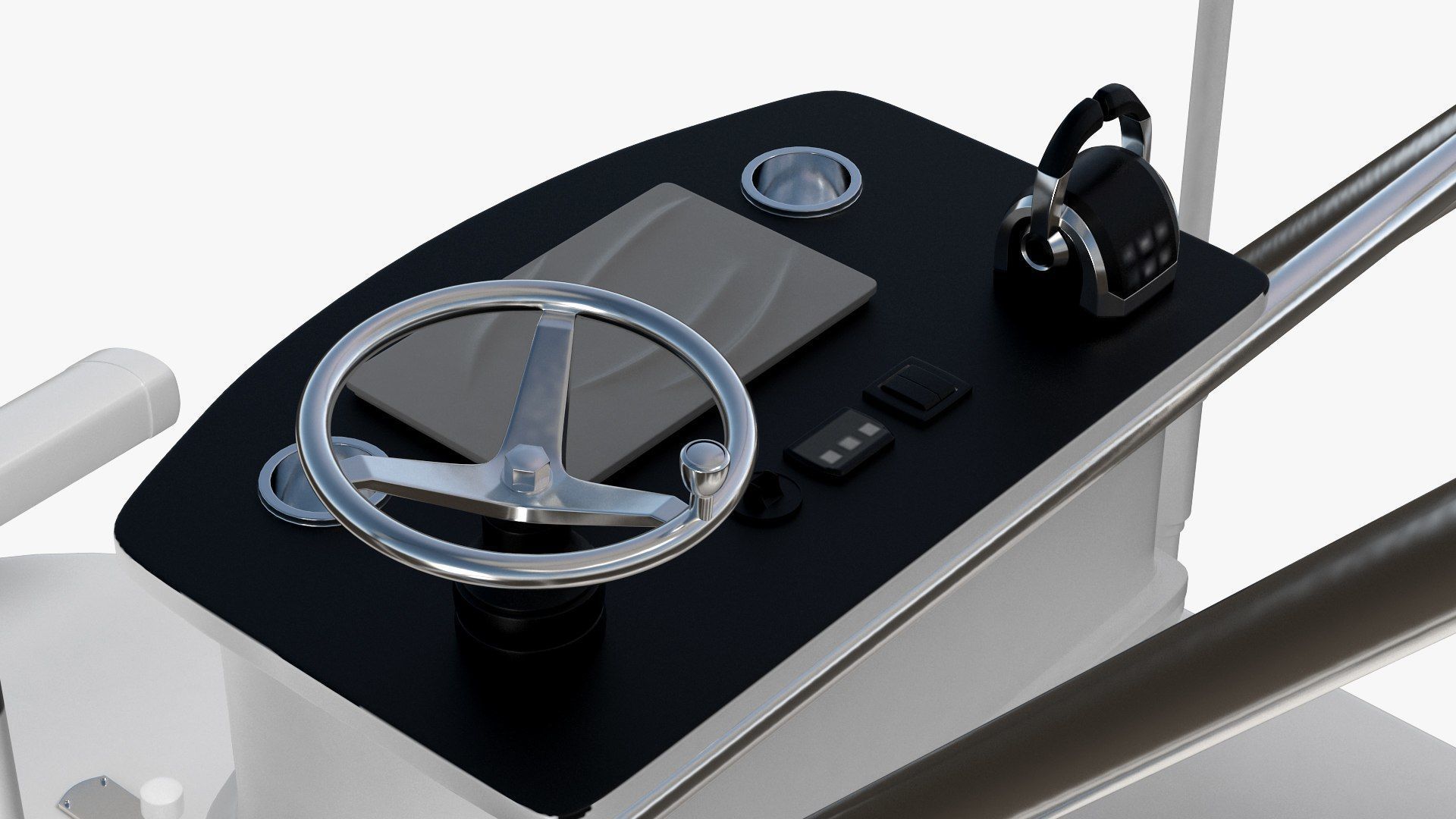 Sport Fishing Boat 3D model_14