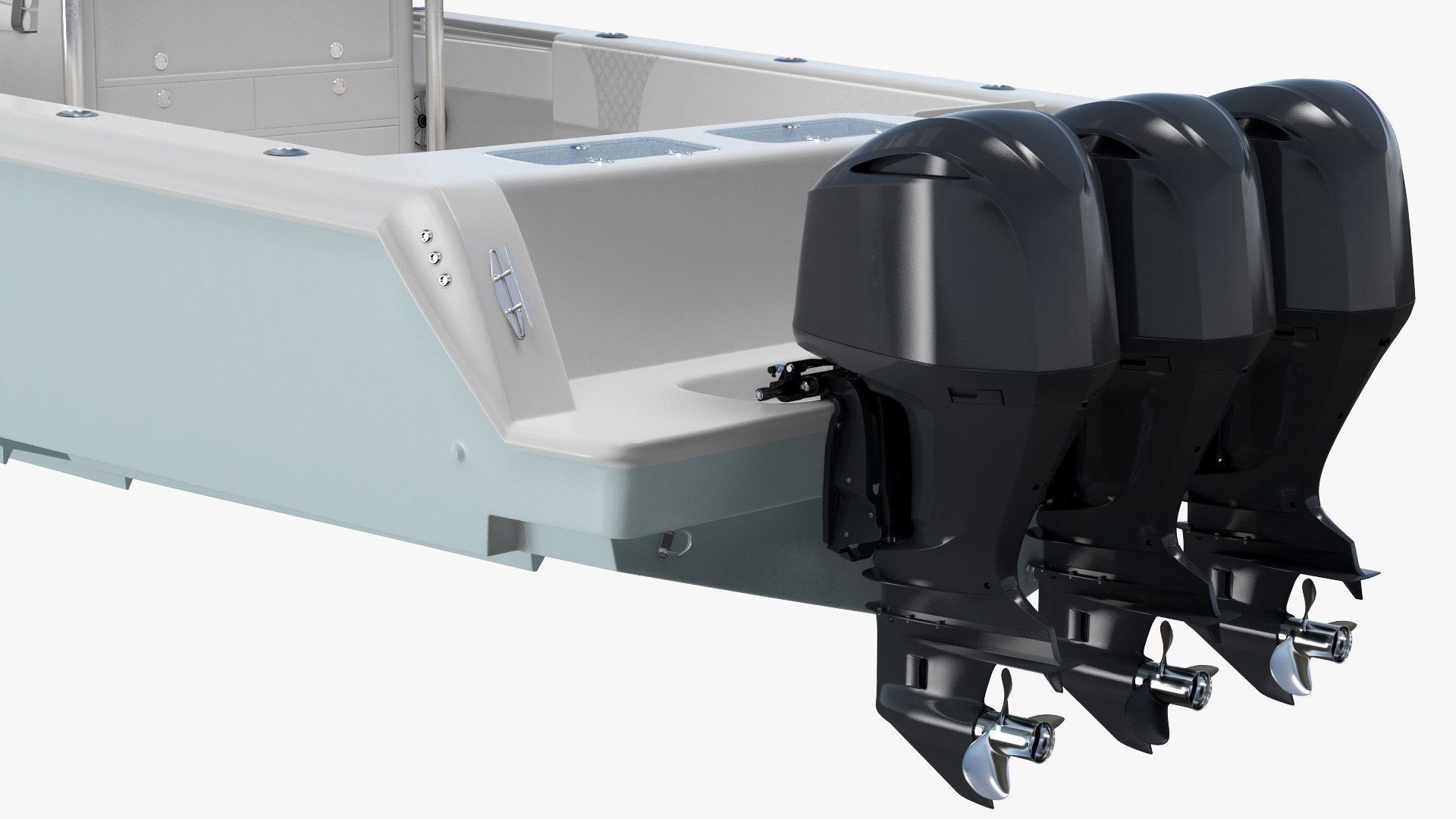 Sport Fishing Boat 3D model_8