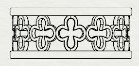 Patterned Ring 3D model Texture 3D print model_3