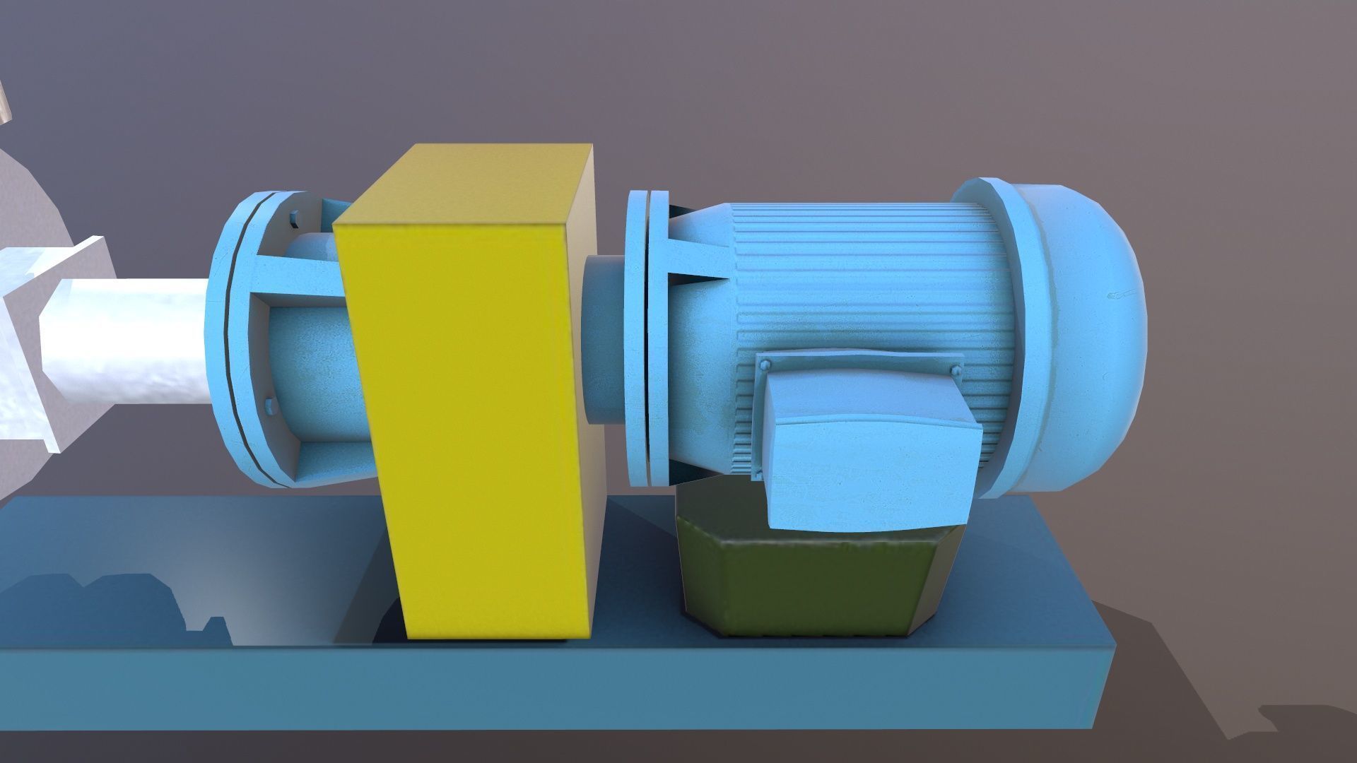 Pump 3D Model Low-poly 3D model_7