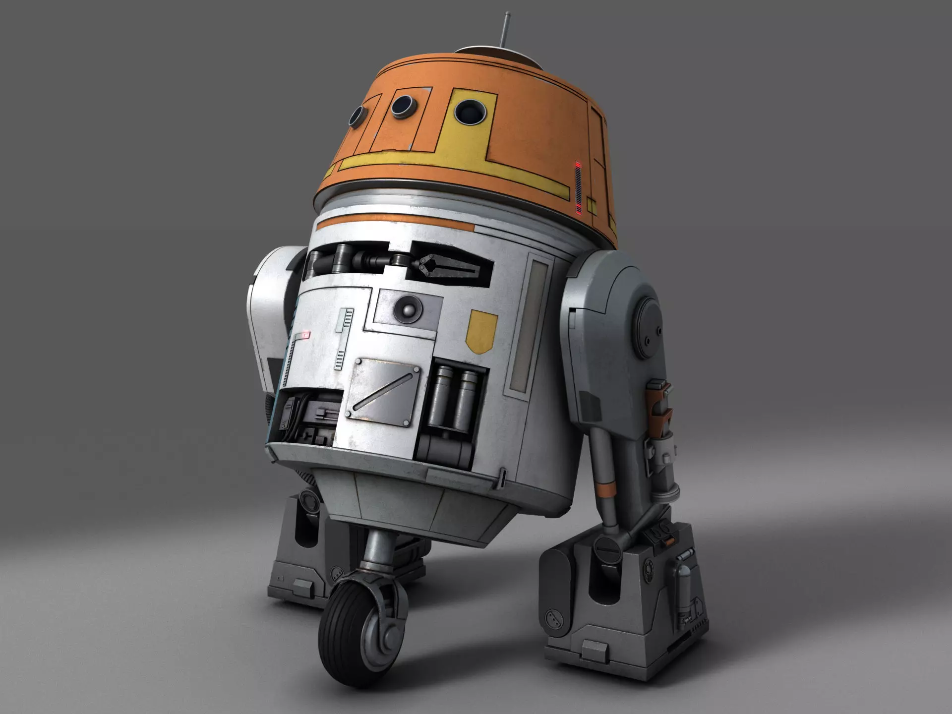 Star Wars C1-10P Chopper 3d model 3D model_0