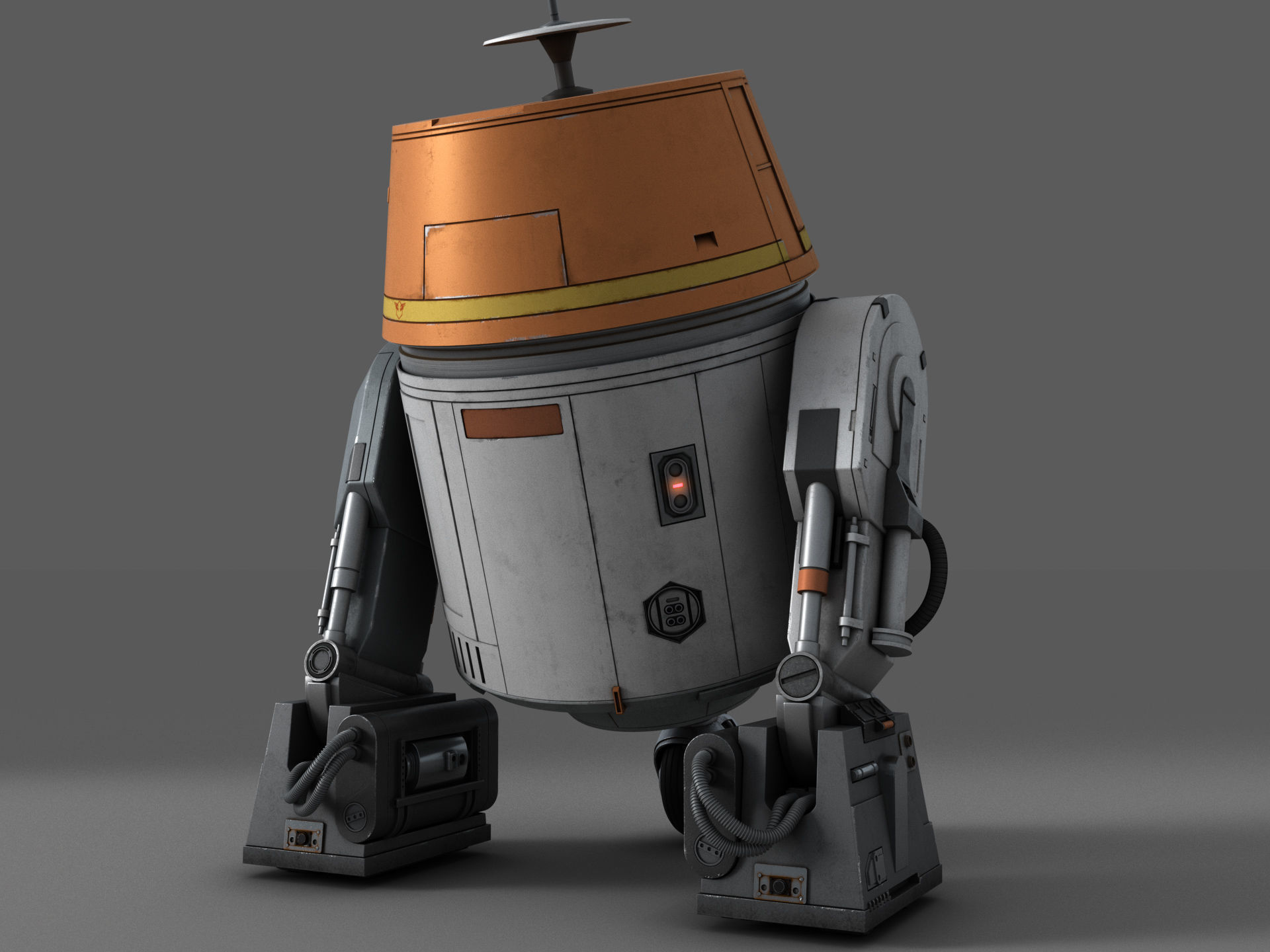 Star Wars C1-10P Chopper 3d model 3D model_2