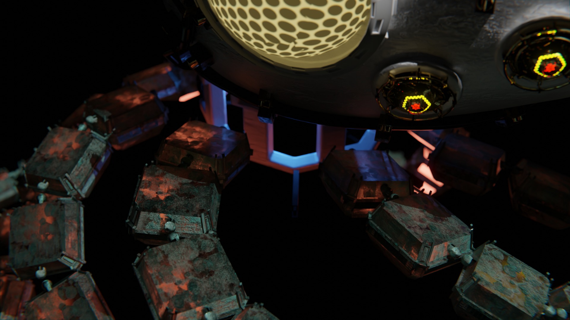 Sci-Fi Octopus 3D model_4