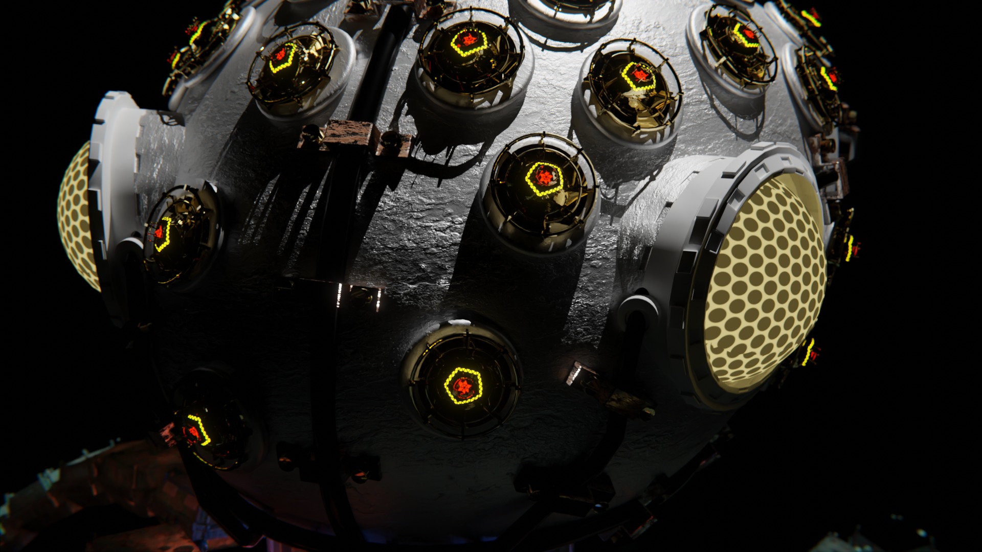 Sci-Fi Octopus 3D model_2