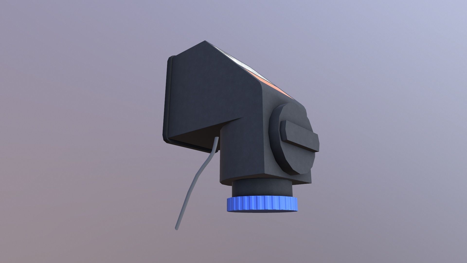 Supreme Air Machine Socket Low-poly 3D model_6