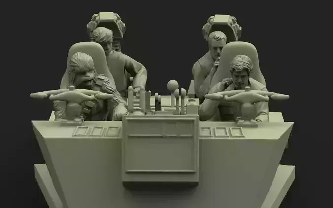 MILLENIUM FALCON CREW