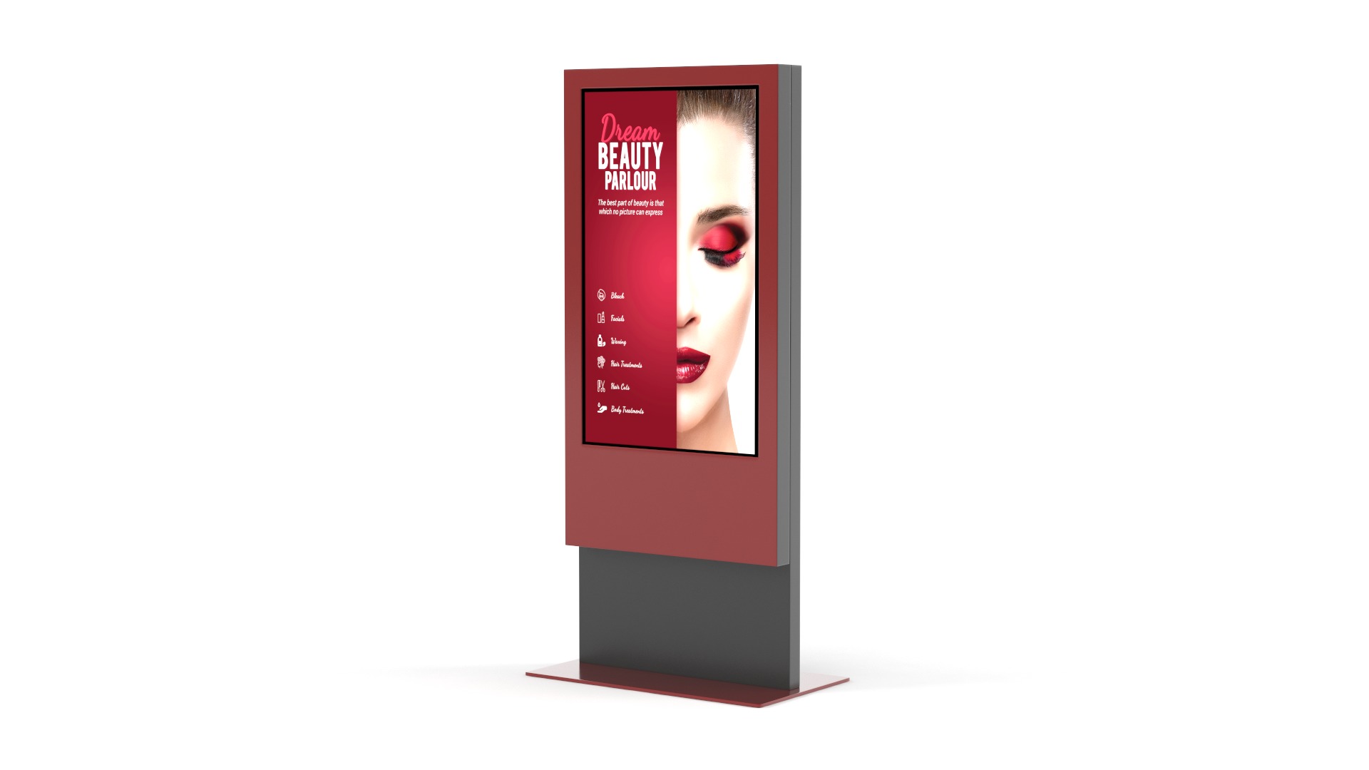 Digital Kiosk 3D model_2