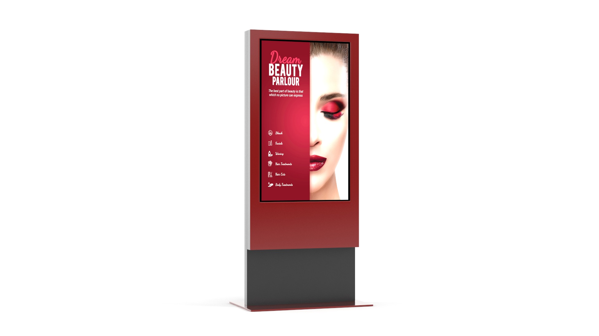 Digital Kiosk 3D model_5