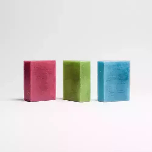 Soap Set 01 Low-poly 3D model