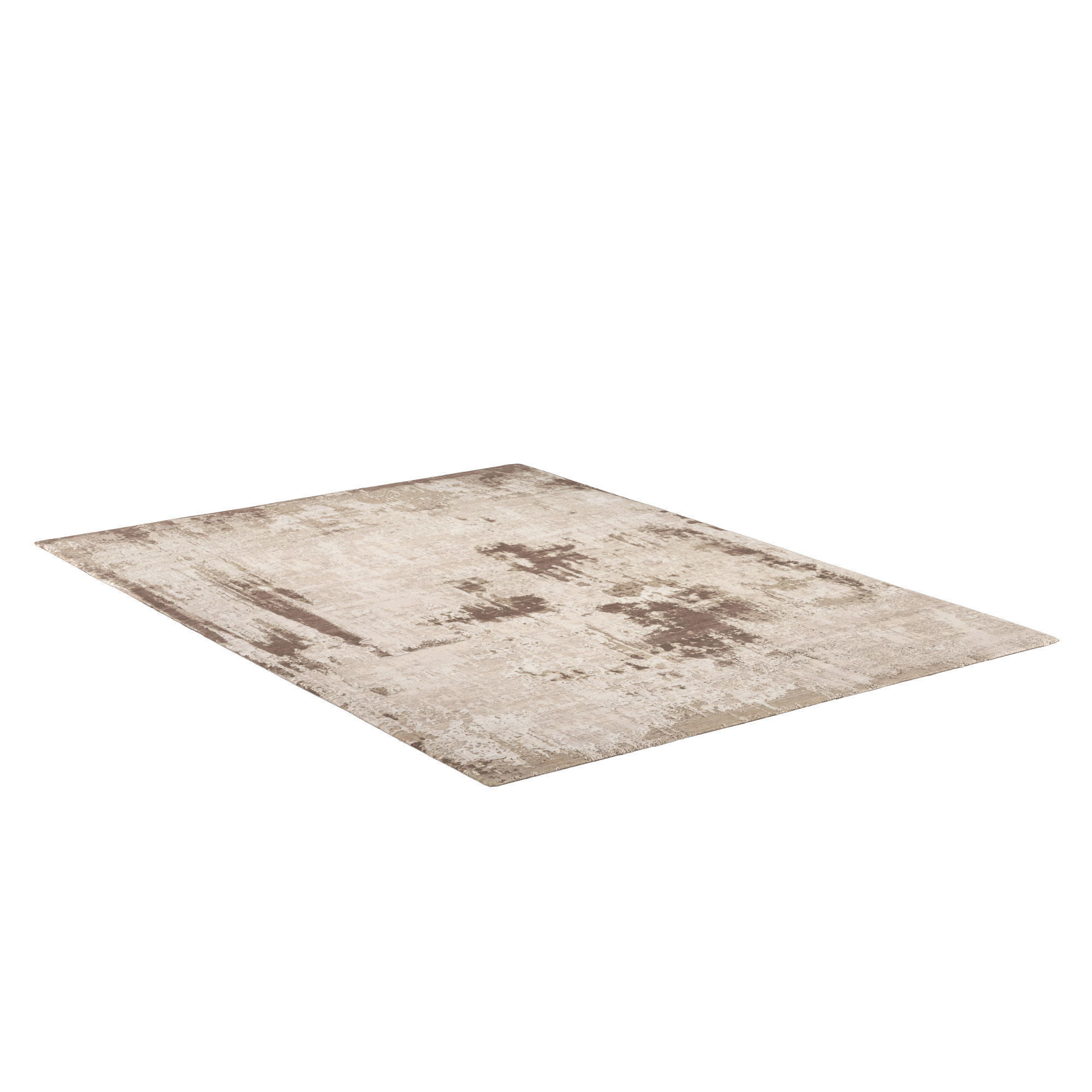 Emaan Wool and Silk Rug 3D model_1