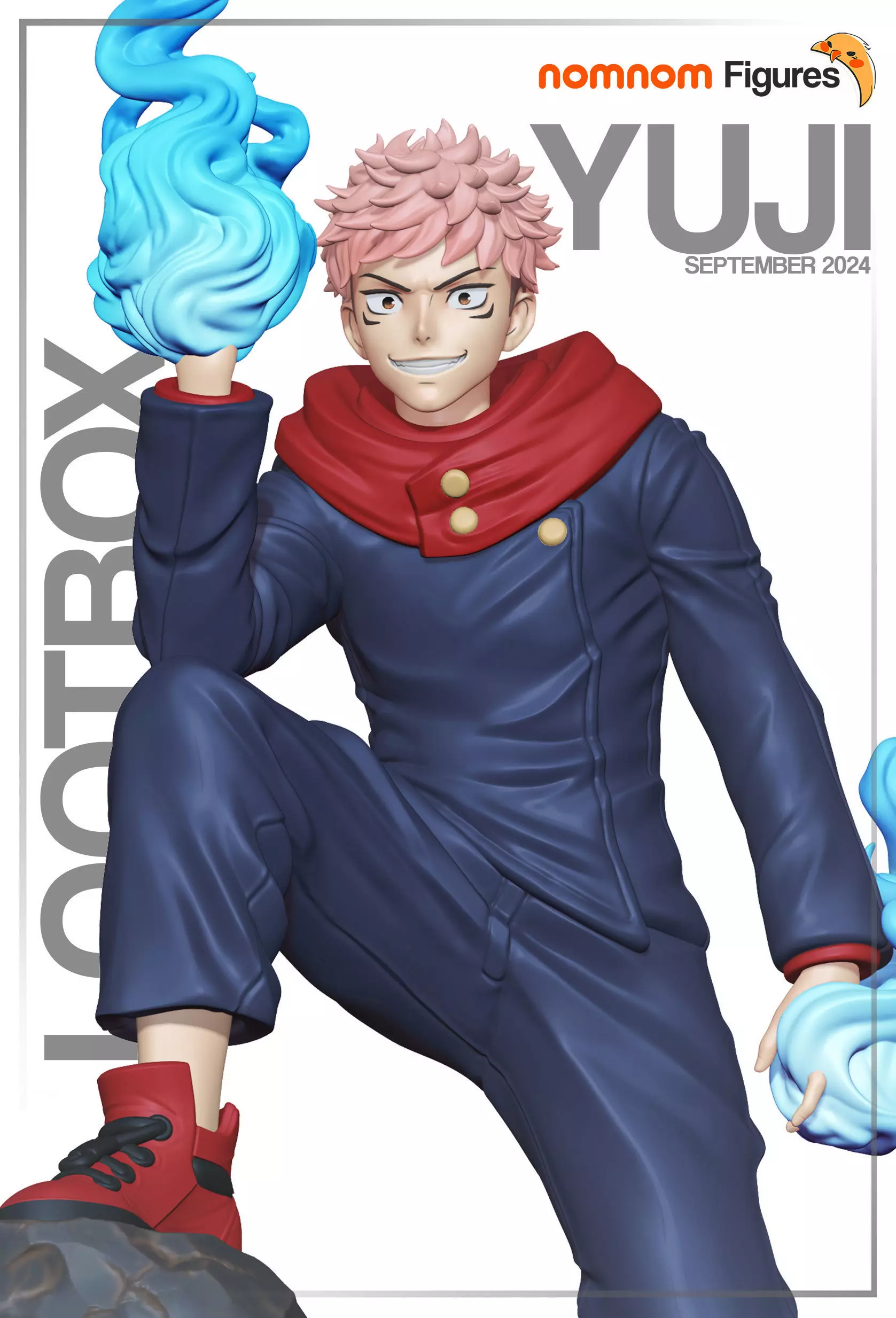 Yuji Itadori - Jujutsu Kaisen 3D print model_0