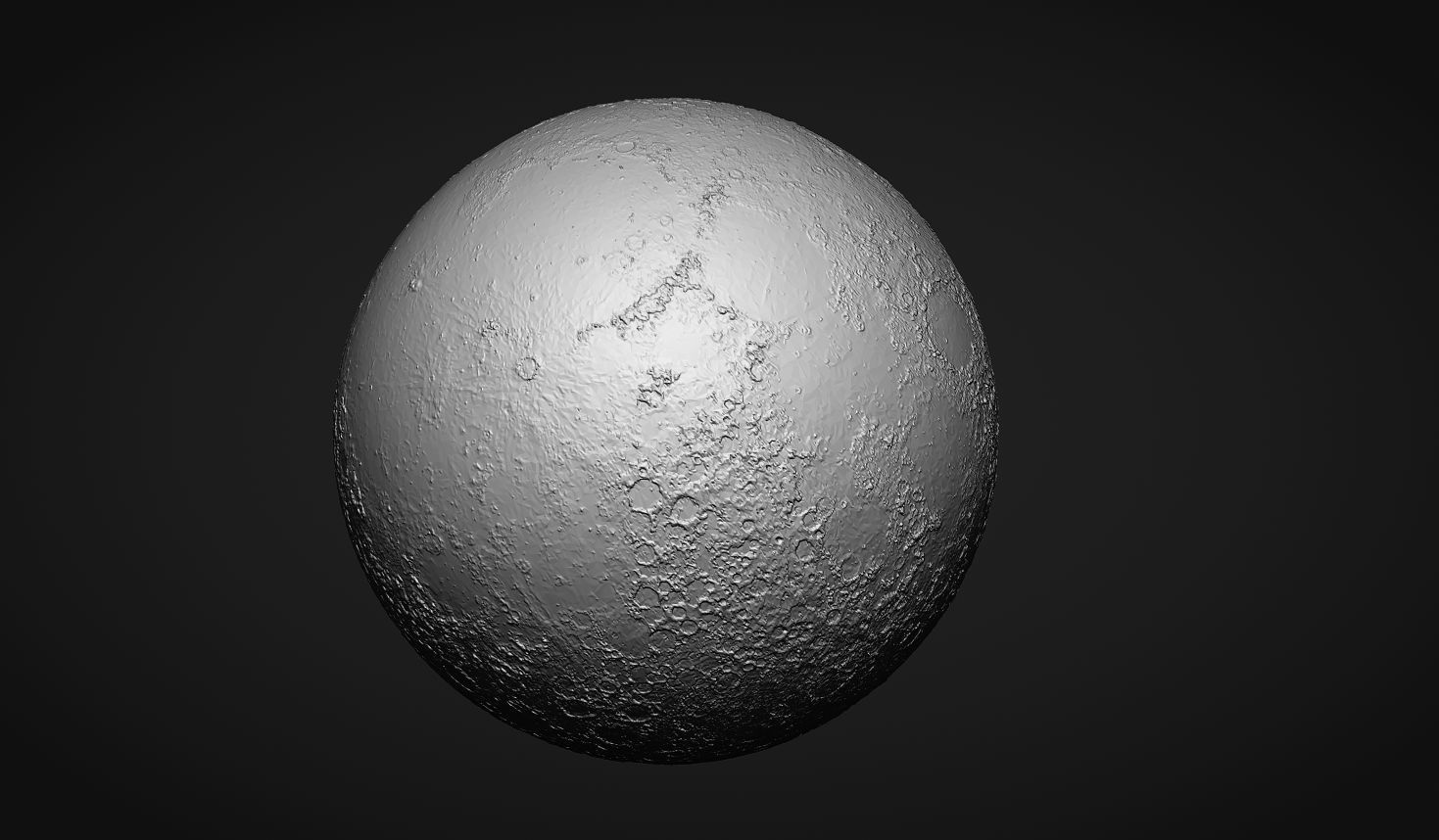 Full moon 3D print model_1