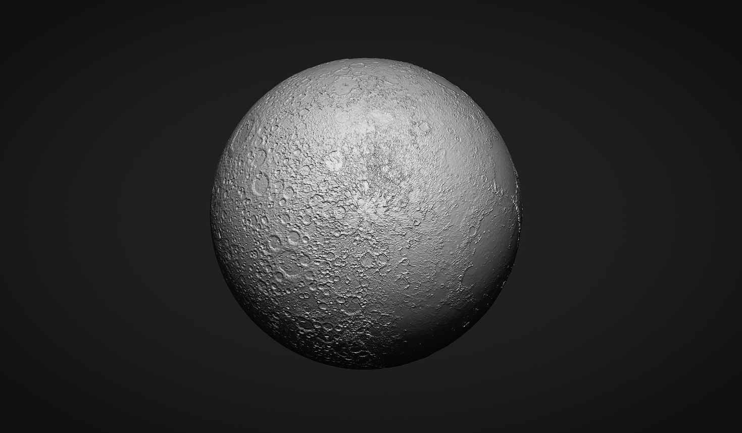 Full moon 3D print model_4