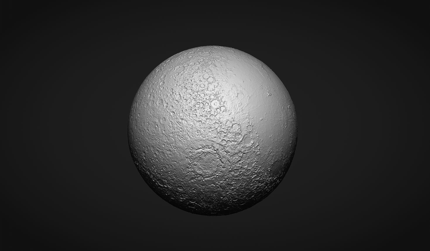 Full moon 3D print model_3
